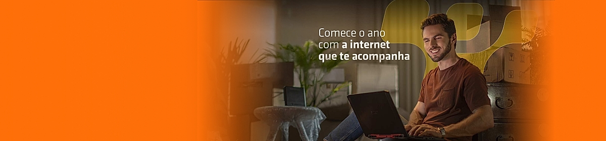 Imagem promocional da Fasternet com destaque para internet fibra óptica